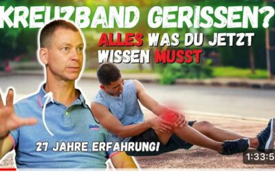 AKTUELLES 3 Die Kreuzband Masterclass – Was Du wissen musst, wenn es gerissen ist